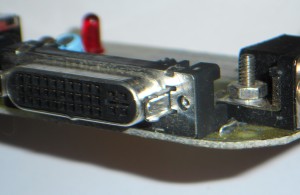 ADC connector shield.